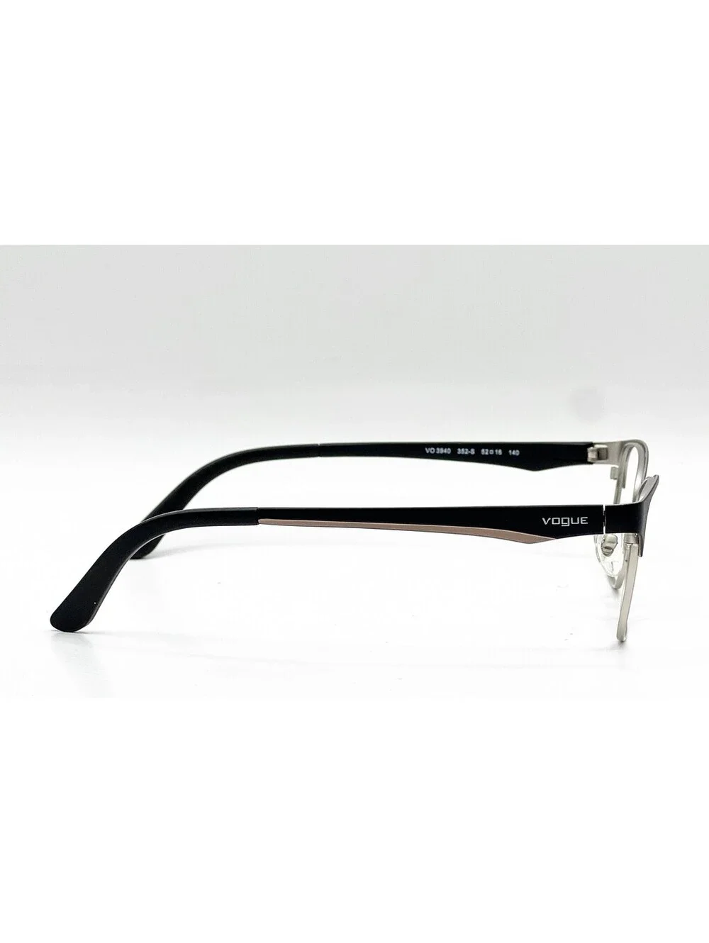 Vogue VO 3940 352-S Matte Black Square Authentic Eyeglass Frames 52-16